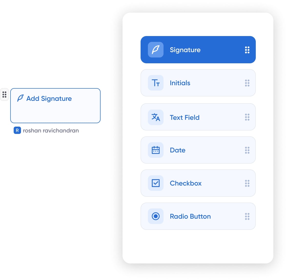 Document fields